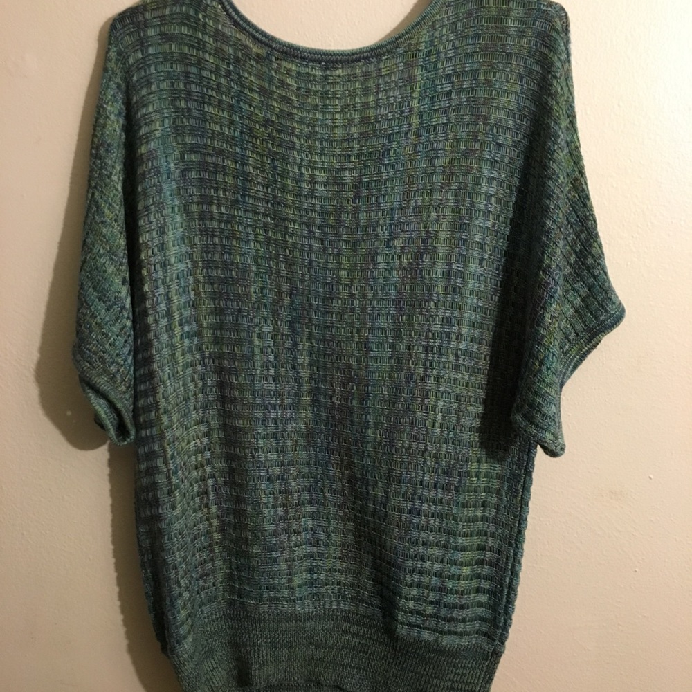 Women’s Green Dress Barn Knit Top